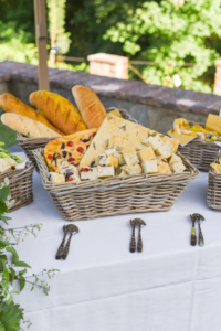 Italian food menu for weddings